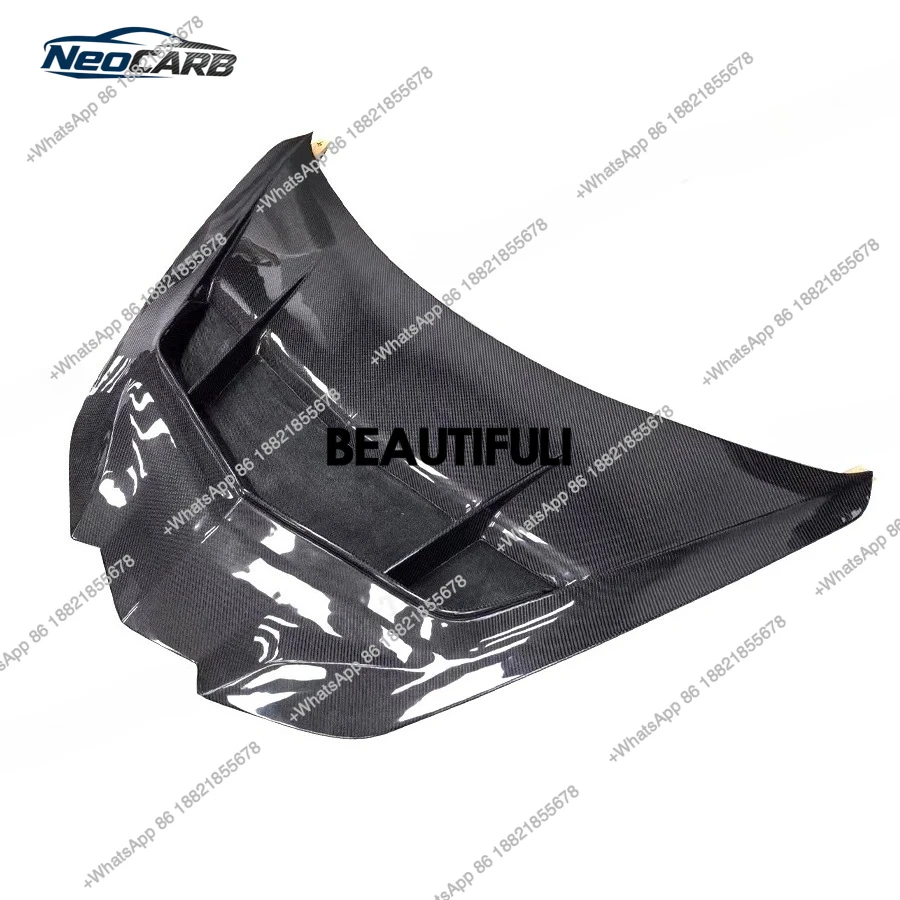 

Carbon Fiber For c8 Upgraded Zr1 Hood High Quality Car Front Bumper Engine Cover Hood Bonnet Vent Parts Body kit