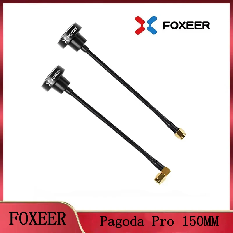

FOXEER Pagoda PRO 5,8 ГГц 3dBi Omni FPV Антенна - 150 мм RHCP SMA для RC FPV Racing Freestyle Drones и VTX