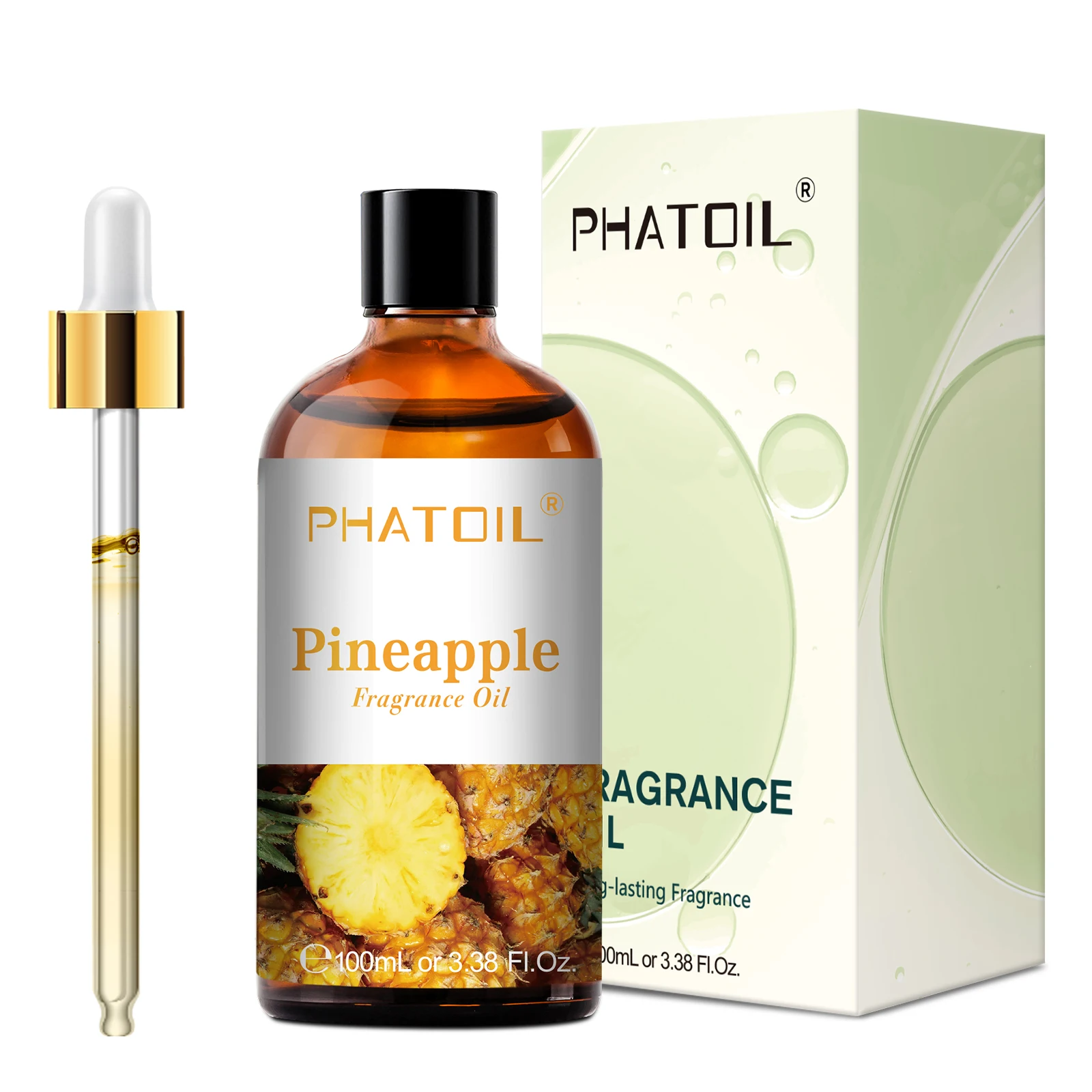 PHATOIL 100ml Aromatherapie Geurolie Kokosnoot & Vanille Aardbei Kers Citroen 1/2/3pcs Aroma olie Voor Diffuser Kaars Maken