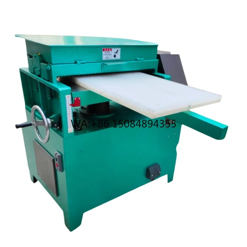 Bench Planer Machine for Rubber Nylon PE Plastic Sheet Board Cutting Straight Cutter Head New Used Motor Engine Condition Varies