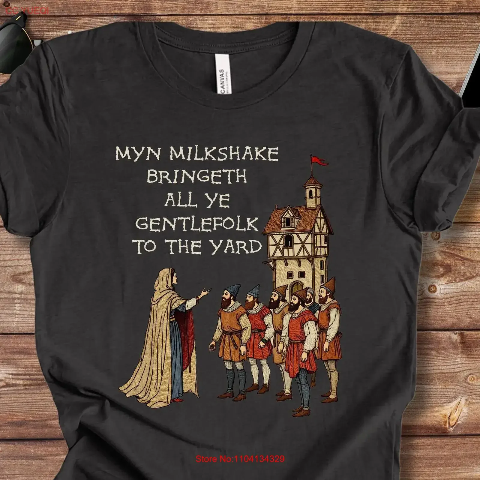 Funny T Shirt Milkshake Brings Gentlefolk Humorous  Sarcastic Top Cool Express Mail vintage Washed fashion Unisex streetwear