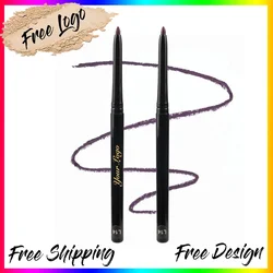 Creamy Lip Liner Private Label Long Lasting Waterproof Pencil Twist Brown Lip Liner Custom Logo