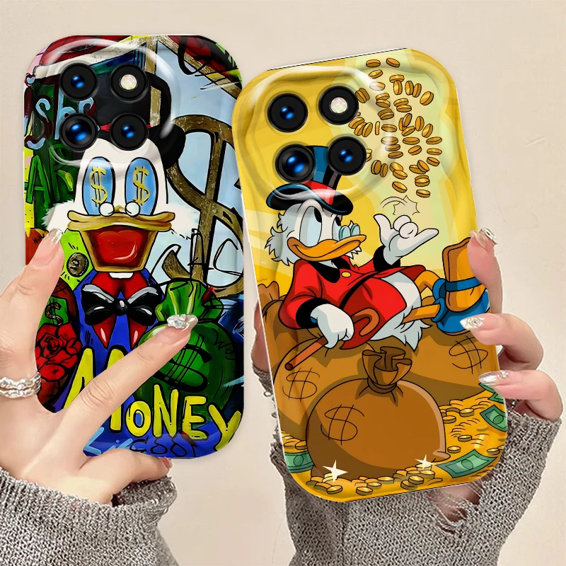

Disney Donald Duck Premium For Xiaomi Mi 14 12 12T 11 Lite Poco M6 X6 X5 X4 X3 M3 F4 Pro GT NFC 5G Wave Oil Soft Phone Case