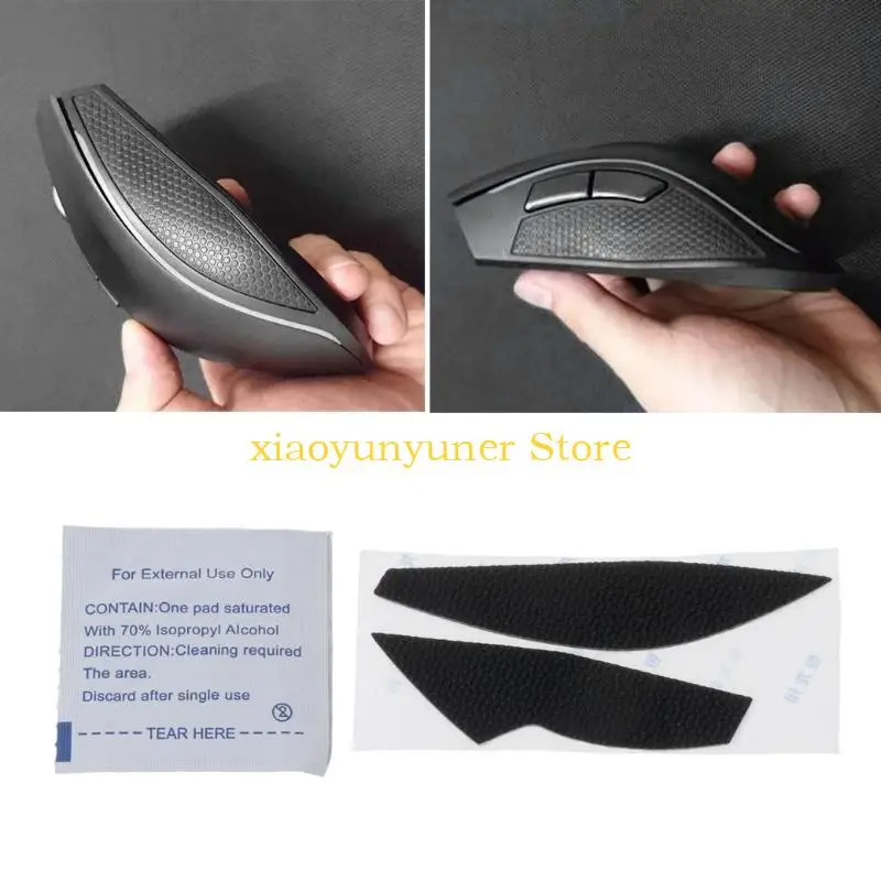 P9JB Mouse Skin Mouse Anti-slip Tape Mouse Skates Mice Side Stickers for  Mamba 5G Mouse Moisture Wicking
