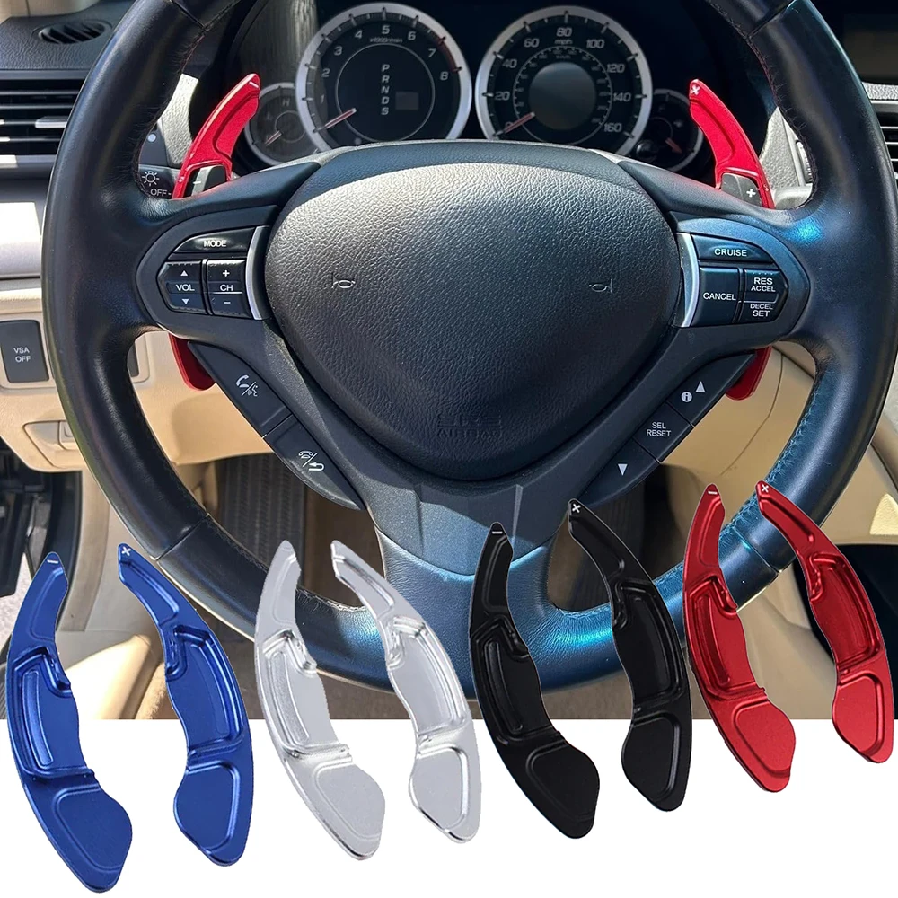 

For Honda Accord 09-13,Odyssey 13-14,Acura 13-17 MDX,13-22 ILX,13-16 RDX,15-20 TLX,09-14 TSX Steering Wheel Shift Paddle Shifter