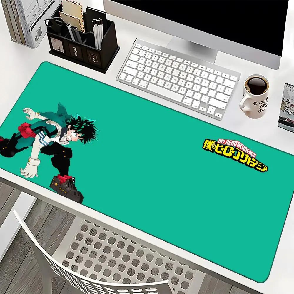 anime My Hero Academia Mouse Pad Gamer Large Cute Mousepad Keyboard Personality Pink 700x300mm Anime Carpet brave Laptop