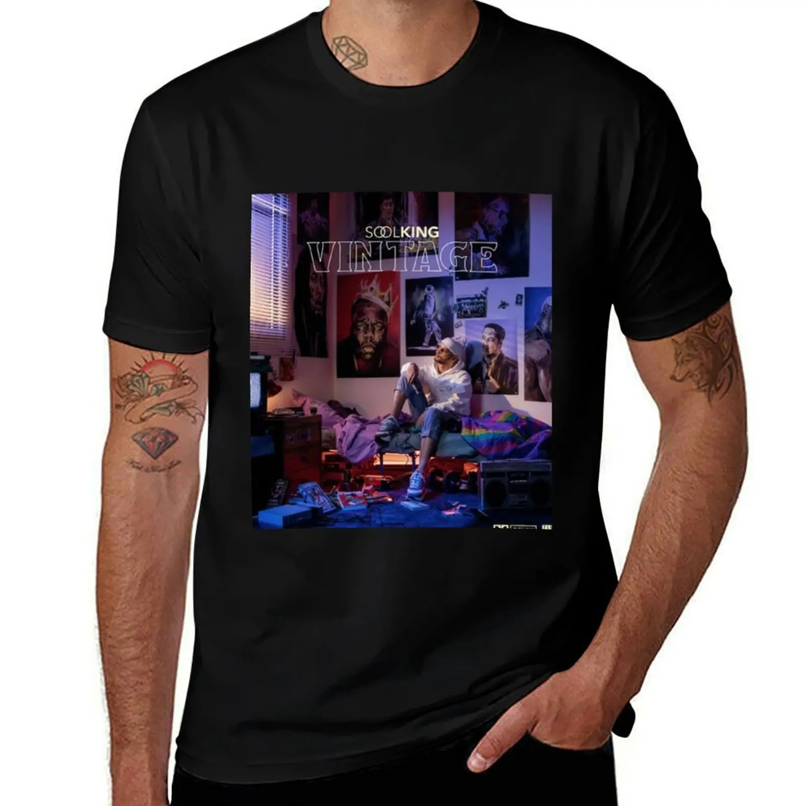 

SOOLKING VINTAGE T-Shirt plus size clothes rapper graphic tees graphic shirts customs t shirts for men graphic
