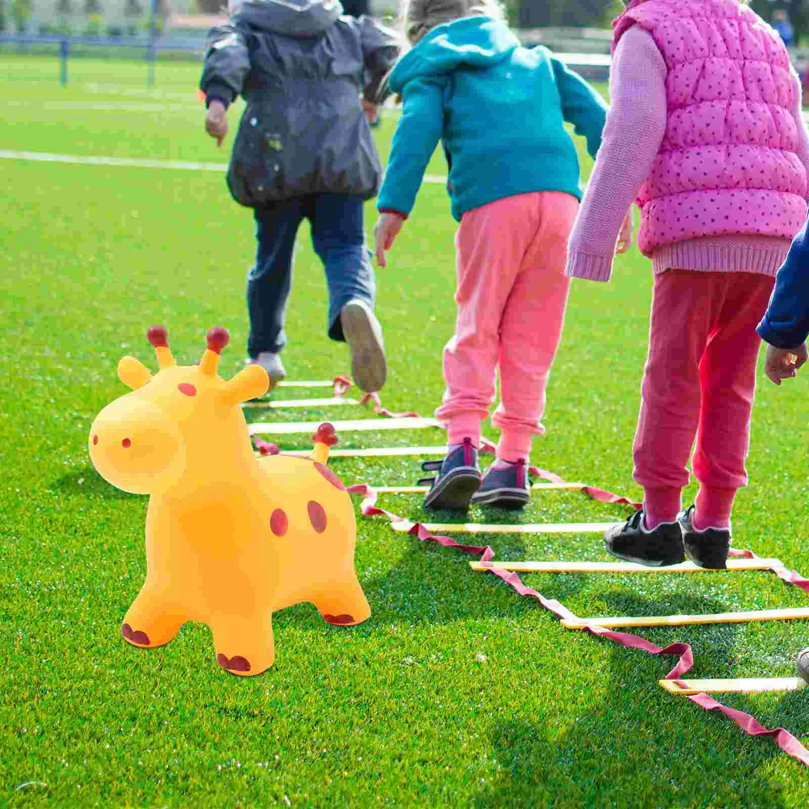 Hoppaard voor kinderen Mount Toy Dikker kinderen opblaasbaar stuiterend dierenspeelgoed