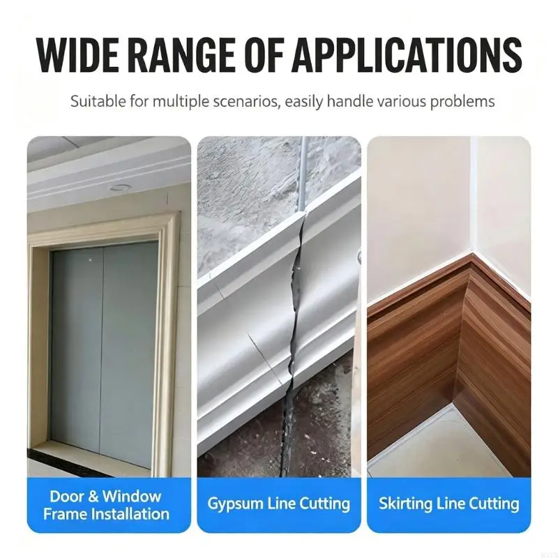 Trim Cutting Guide for Cleaner 45 and 90 Degree Layout and Fitting M4YD