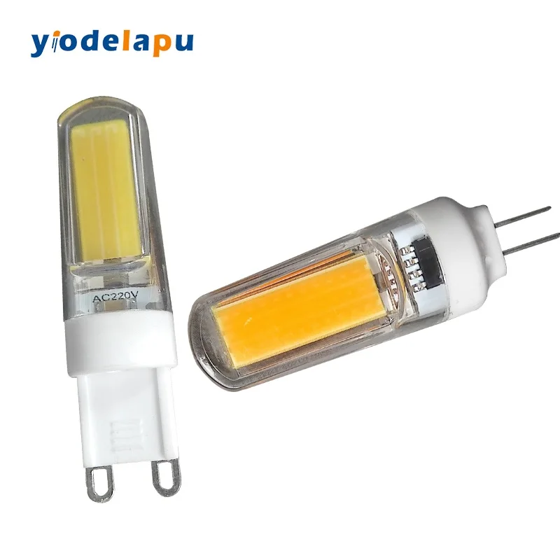 

G9 Led Bulb 3W dimmable COB LED Lamp Warm White AC 120V G4 COB Lights for Chandelier Lighting Pendant lamp