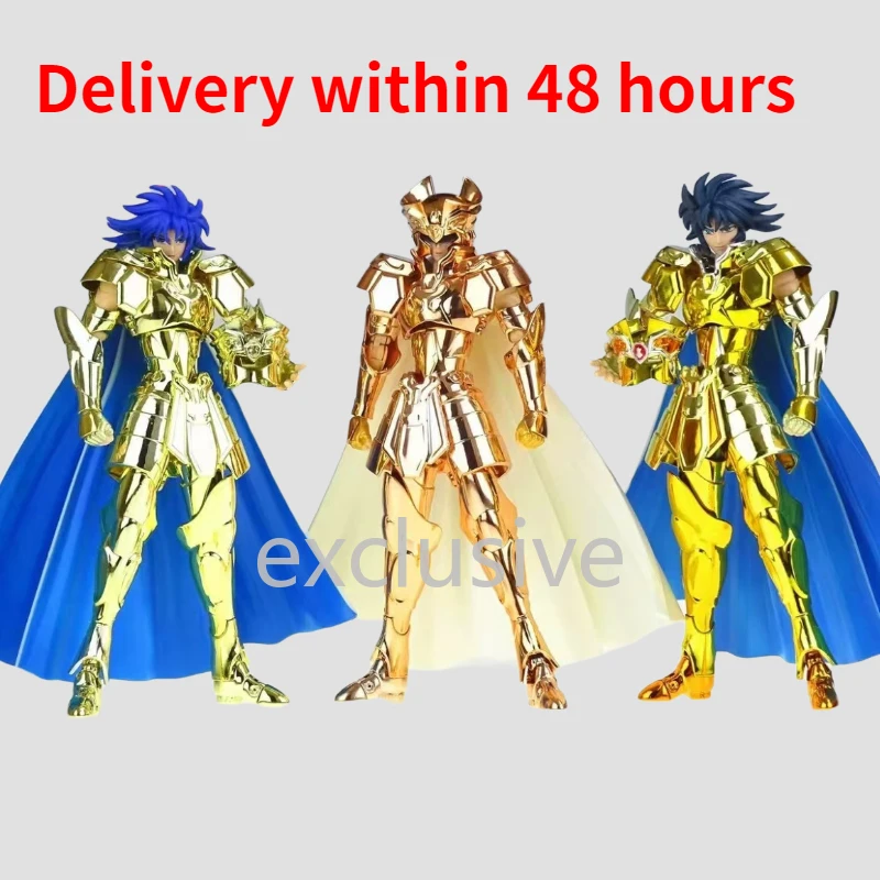 In Stock CS Model Saint Seiya Myth Cloth EX Gemini Saga with Galaxian Explosion Gold/24K/OCE Knights of The Zodiac Action Figure