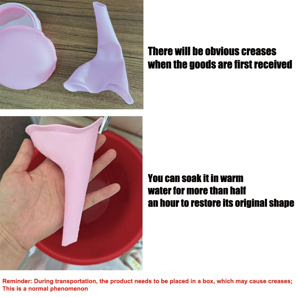 مبولة نسائية للنساء جهاز التبول المحمول مع صندوق التعبئة والتغليف للسفر والتخييم والمشي لمسافات طويلة والأنشطة الخارجية #6