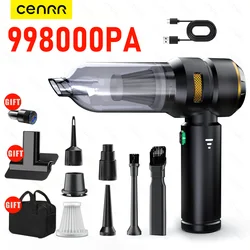 CENRR Car Vacuum Cleaner 998000PA Handheld Wireless Powerful Portable Vacuum Cleaner Home Appliance Cleaning Machine Car Cleaner