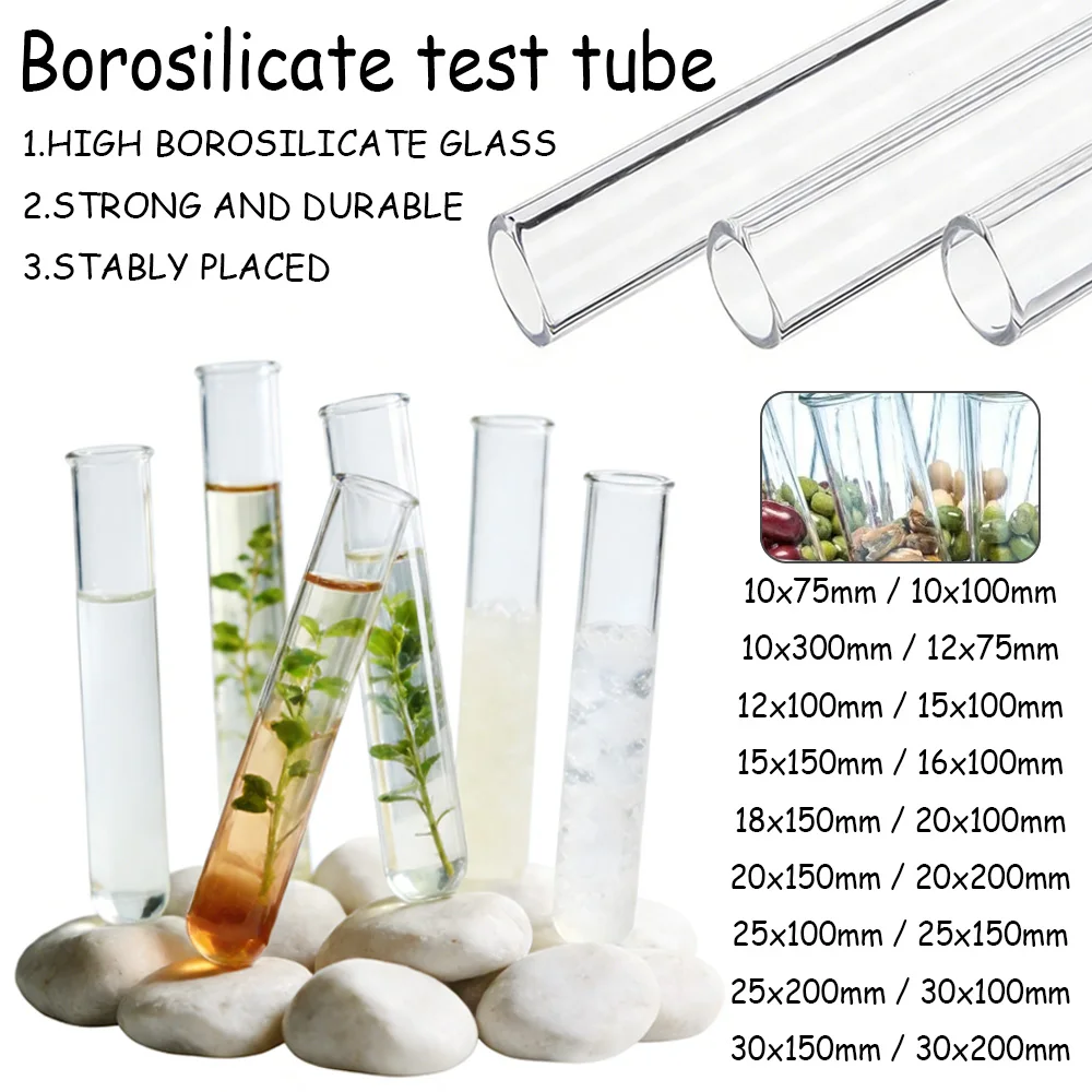 5-teiliges Hydroponisches Pflanzen-Reagenzglas-Set, Transparente Acryl-Vase für Wandmontage Blumendekoration & DIY Heimdekoration, Moderner Pflanzentopf