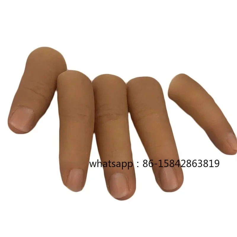 New Prosthetic Finger Silicone Fingers Artificial Limbs