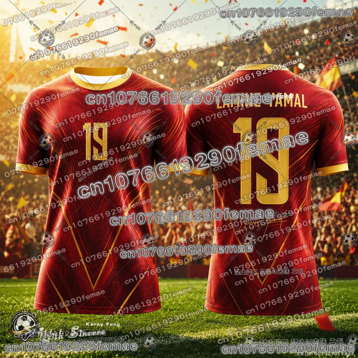 Lamine Yamal Soccer Fan Shirt Summer New Arrival Limited Edition Sports Jersey Kids Adults Outdoor Match Training Football Top