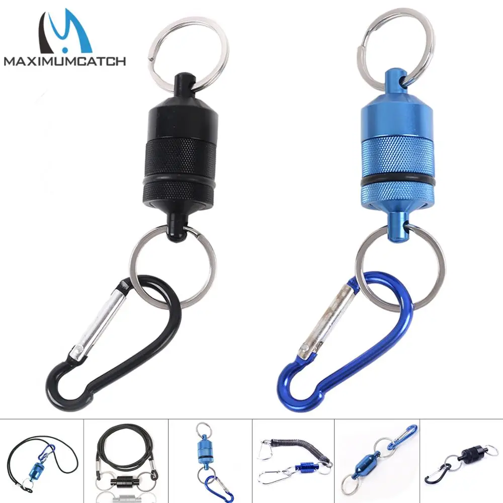Maximumcatch Fly Fishing siatka magnetyczna Release & Catch uchwyt z siatki streng1.2-3.5KG z mocnym sznurkiem akcesoria wędkarskie