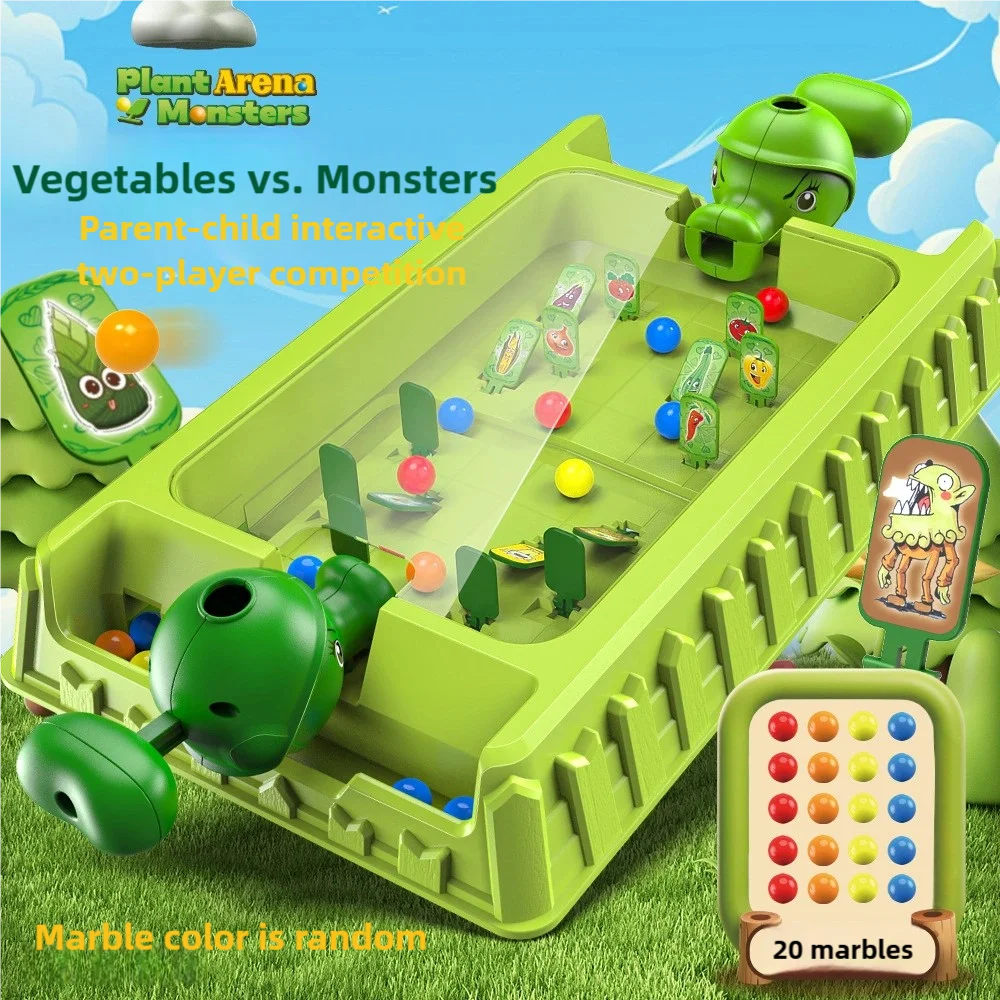 Battle Uitwerpen Speelgoed Ouder-kind Interactieve Dubbele Flipperkast Schiettafel Desktop Denkspel Educatief Kinderspeelgoed