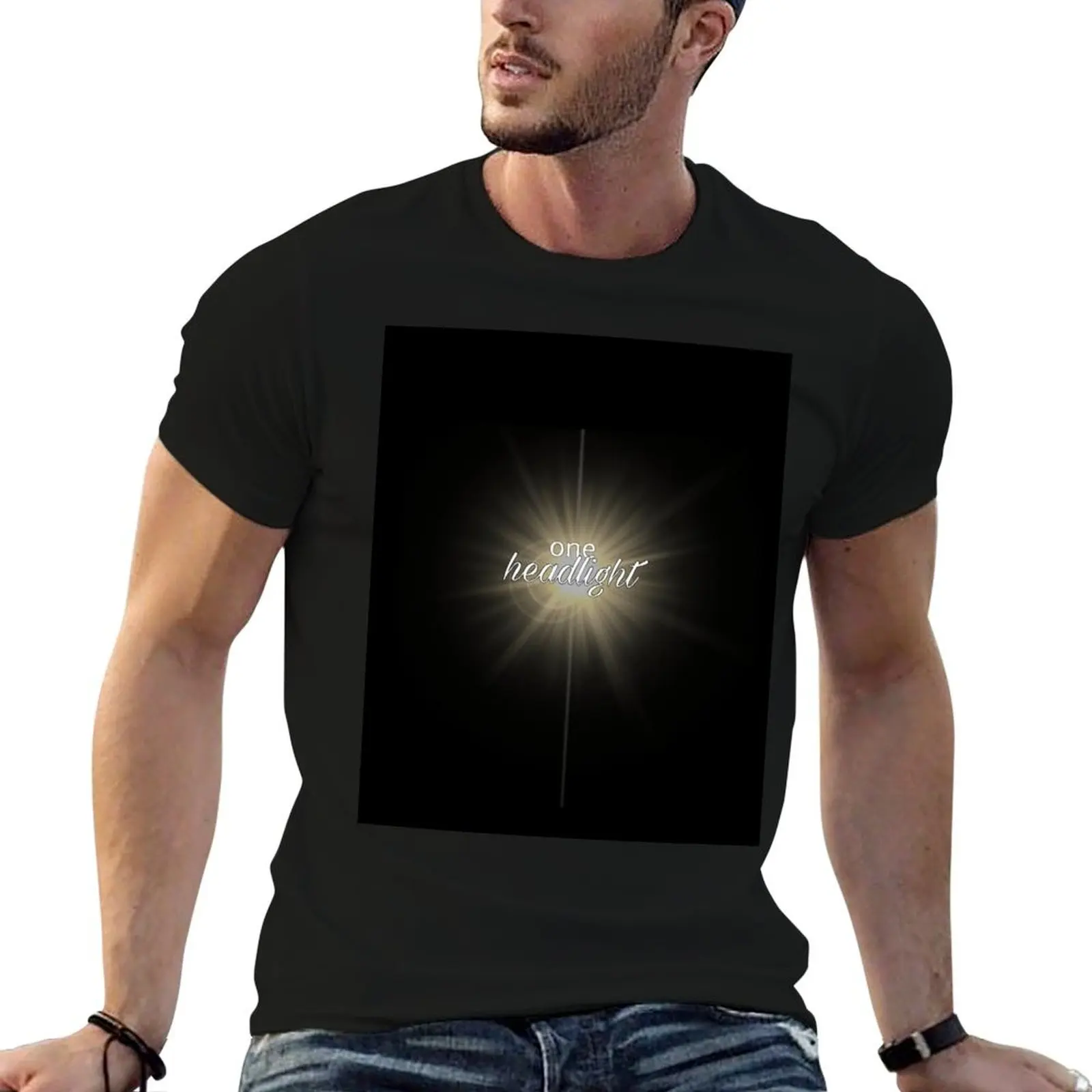 One Headlight T-Shirt shirts graphic tee anime tshirt sublime Men's clothing