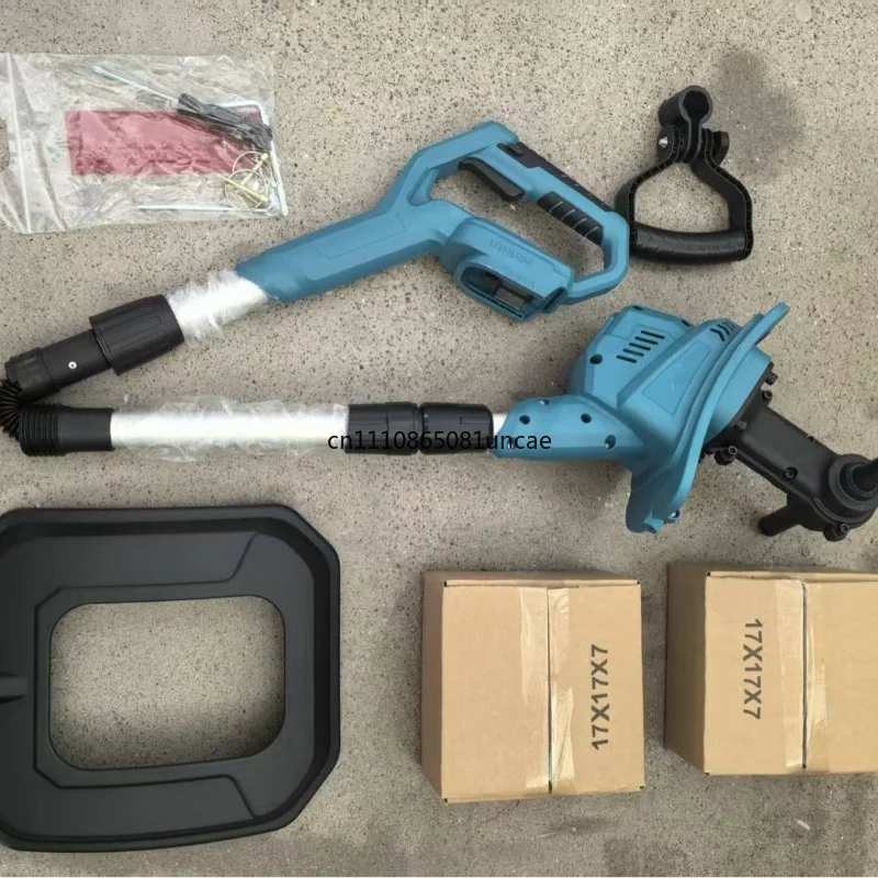 Cordless Lithium Electric Tiller Full Copper Motor Brushless Brushed Garden Soil Loosening Cultivator