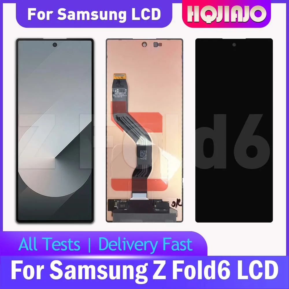 For Samsung Z Fold6 SM-F956B SM-F956U 6.3'' AMOLED LCD Display Touch Screen Digitizer Assembly Replacement SM-F956N repair Parts