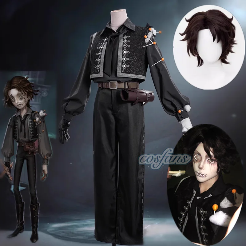 

Identity V Matthias Czernin Puppeteer Game Suit Handsome Uniform Cosplay Costume Halloween Party Role Play Outfit Men