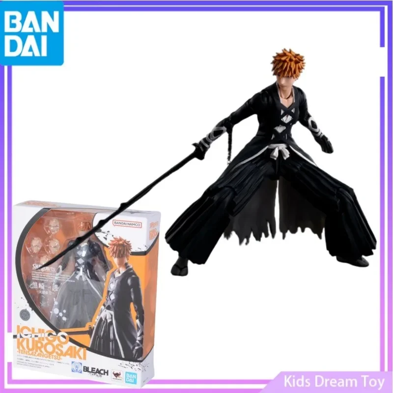 

Bandai in Stock Original S.H.Figuarts BLEACH: Thousand-Year Blood War Anime Kurosaki Ichigo Action Figures Collectible Model Toy