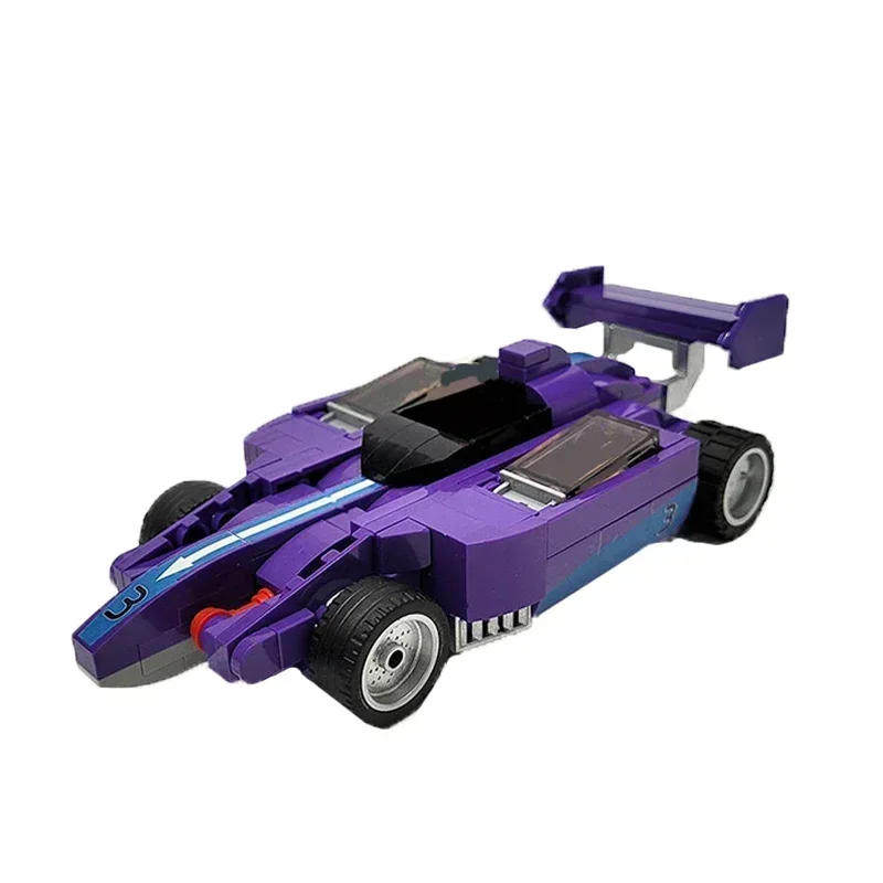 Popular Anime car Model MocBuilding Bricks Masked special Vehicle Modular Technology Gifts Children Holiday Assemble Toy suit