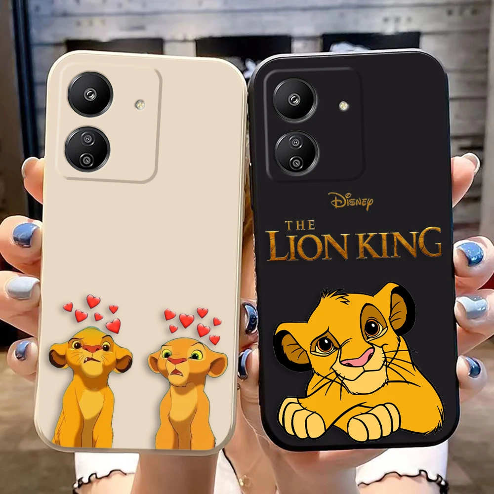 The Lion k-King Hakuna Matata Cover Phone Case For Redmi A1 A2 8 9 9A 9C 9T 10 10C 12 12C 13C 14C K30 K40 K30 NOTE 9S 10 9 Case