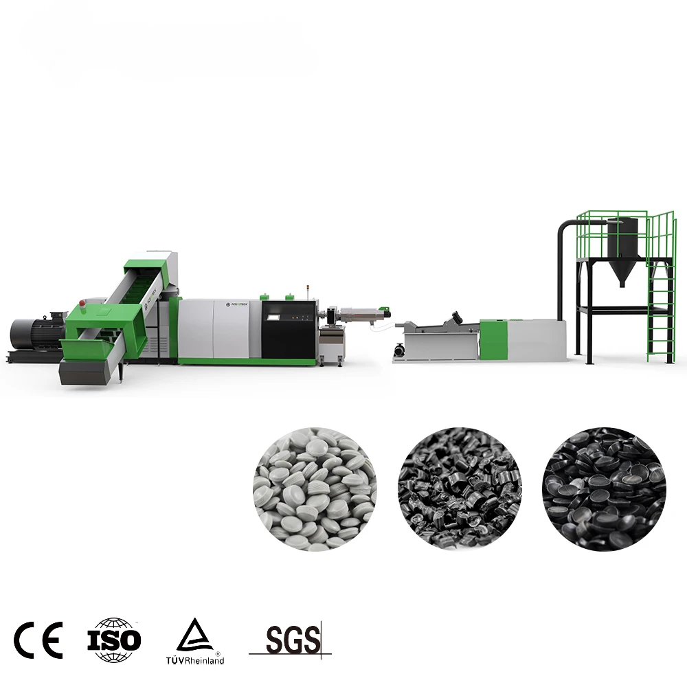 Aceretech Product List (Plastic Recycling Machine)