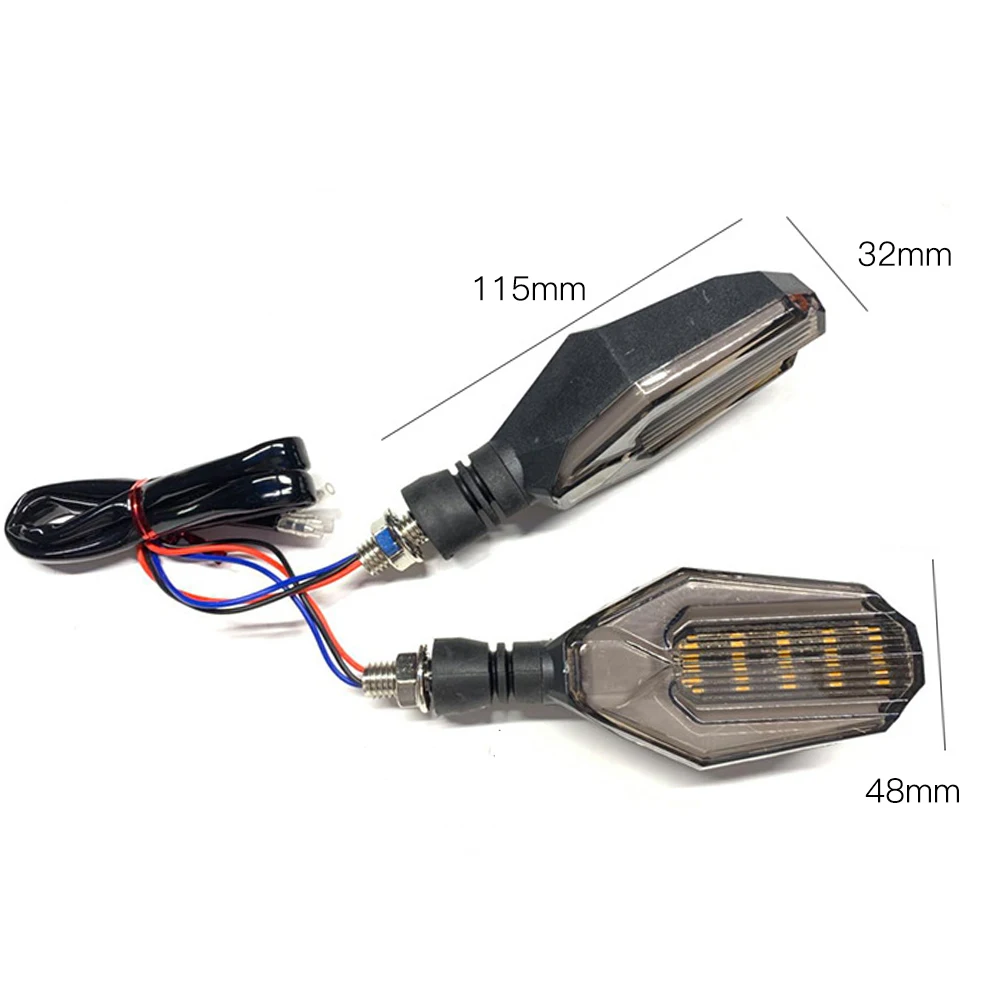 Flasher Motorcycle Led Turn Signals Light 12V Universal Flashing Indicators For Suzuki GSXS 750 GSXR 1000 GSR SV400 SV650 Bandit