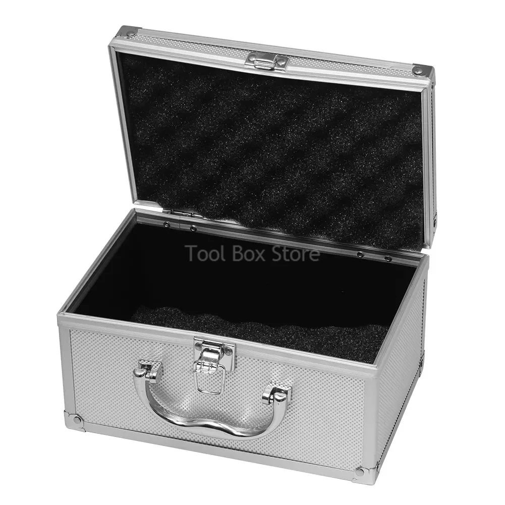 Imagem -04 - Portable Aluminum Toolbox Alumínio Instrumento Case Proteção Equipamento Tool Box Caixa de Armazenamento Mala de Metal Maleta Ferramenta Case Hardware