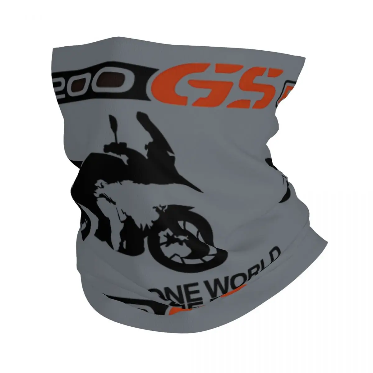 R1200 GS One World GS Bandana Neck Gaiter Motocross Wrap Scarf Cycling Scarf Hiking Unisex Adult Winter