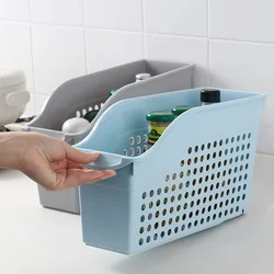 Household Kitchen Recycling Basket Refrigerator Flavoring Bottle Sorting Box Vegetable Container Bathroom Clutter Container 1PCS