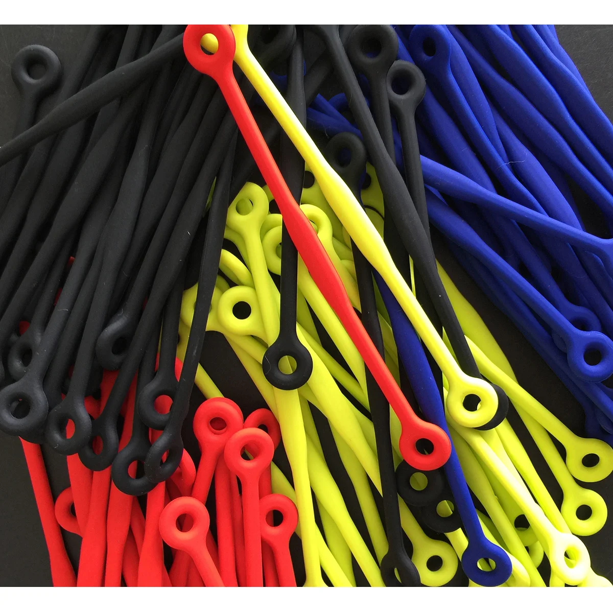 

8pcs Long Tennis Racquet Vibration Dampener Slim Silicone For Shock Absorption Minimizing Vibrations Tennis Accessory Racket