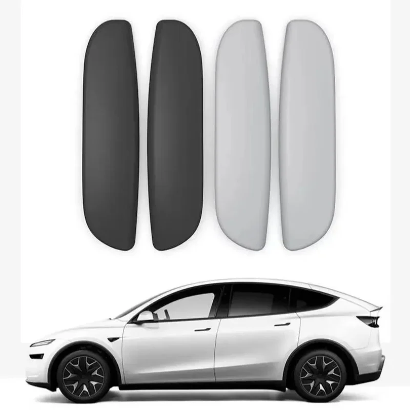 Car Handrail Protective Gloves For Tesla Model YL 2025+ Second Row Armrest Protective Cover Interior  Mouldings Car Accessories