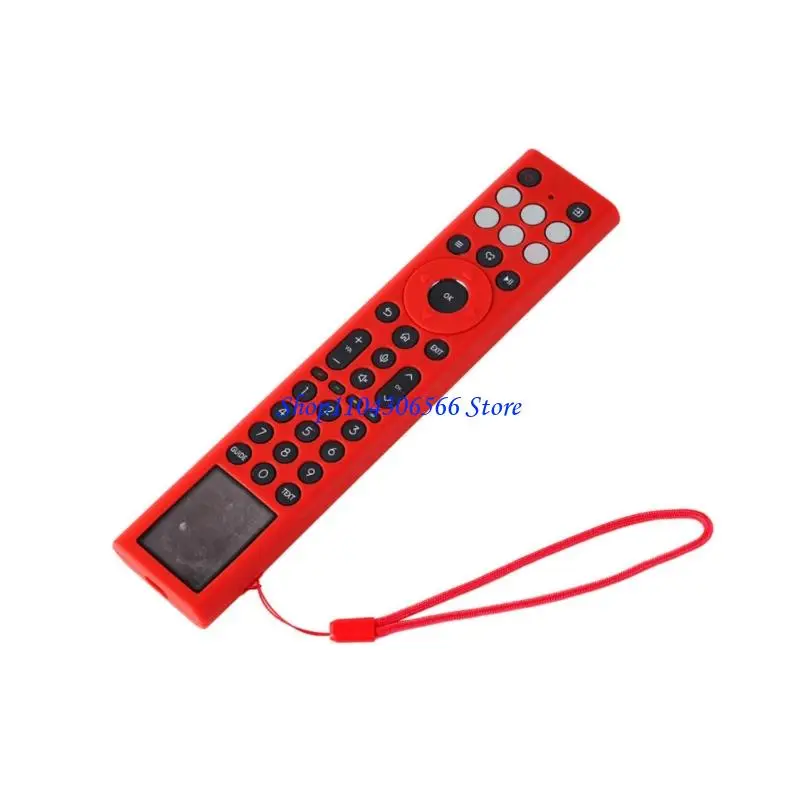 02DD Silicone Protective Remote Controls Sleeve For ERF6A66 Solar Remote Controls Precise Cutout And Comfortable Grip