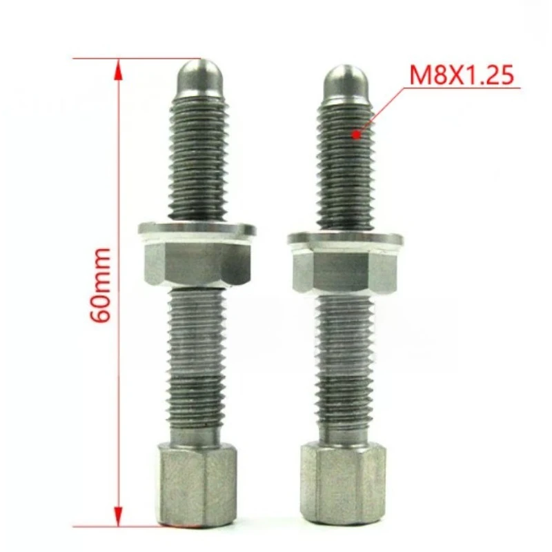 Suitable for Motorcycle Chain Tensioner, Heavy-duty Screw Tensioner, Stainless Steel Huayang Guizun Modification