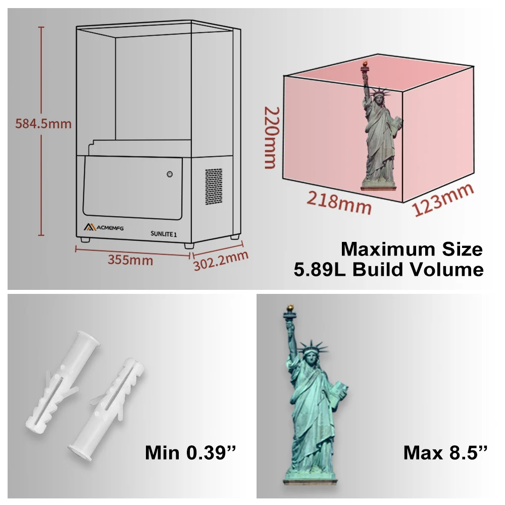 Wholesale 3D Printer Action figure Which Would Be Suitable For Commercial And Industrial Use 8K LCD Printing Action figure