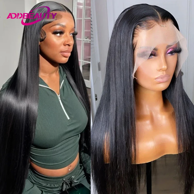 Straight Lace Frontal Wigs Human Hair for Women Brown Highlight Ginger 13x4 Hd Lace Front Human Hair Wig Skinlike Lace Front Wig