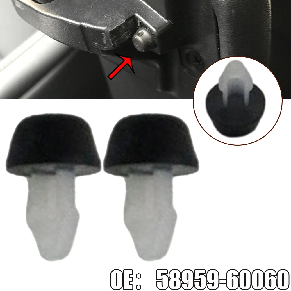Perfectly Fits For Prado LC150 10 18 and Land Cruiser LC200 Central Armrest Rubber Buffer Bumper Damper (2pcs)