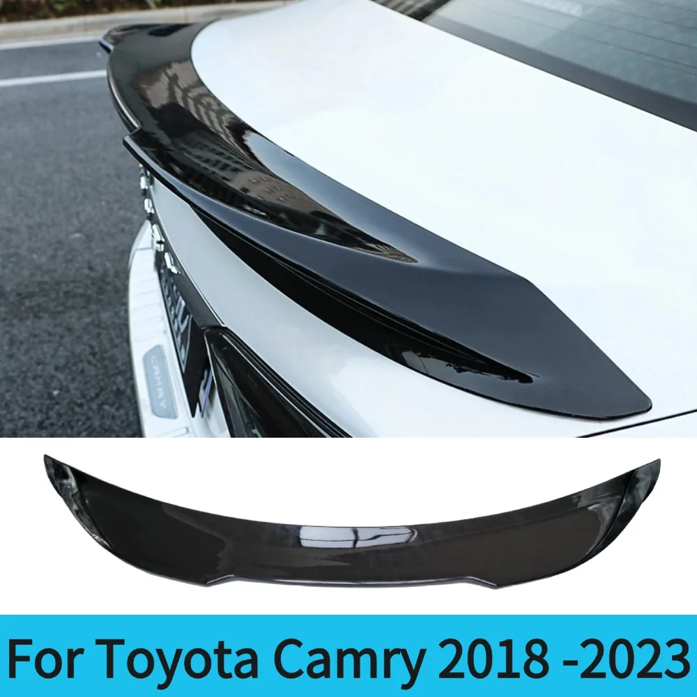 For 2018 - 2023Toyota Camry  Car Rear Trunk Lid Spoiler Wing Retrofit the Rear Wing Body Kit