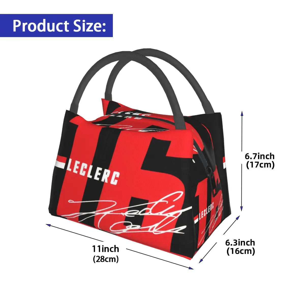 Leclerc 16 Signature Number Portable insulation bag for Cooler Food Office Pinic Container