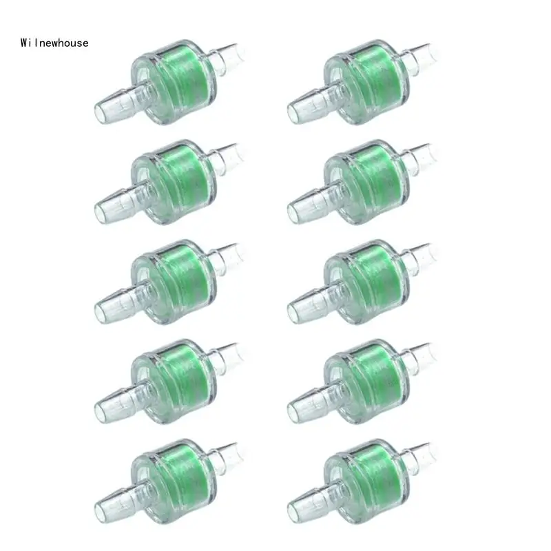 

10pcs Aquarium Check Valves Aquarium Air Filter Joint Tube Connector Valves Dropship