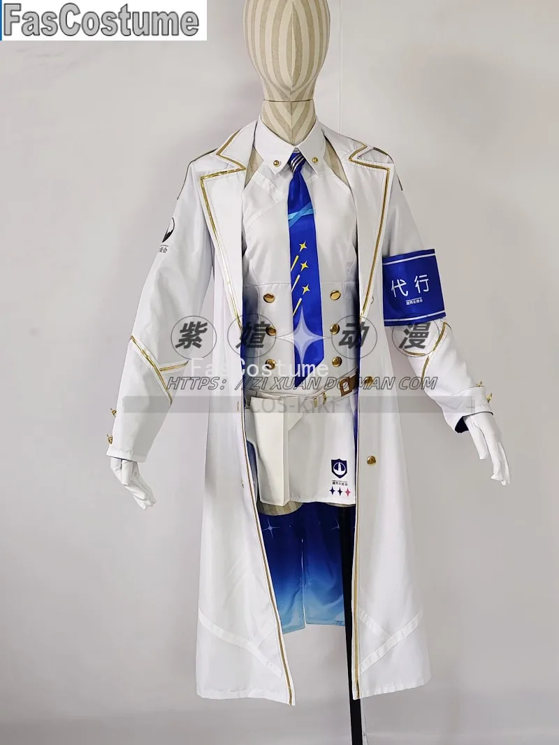 

FasCostumeBlue Archive Nanakami Rin Game Suit Cool Dress Uniform Cosplay Costume Halloween Party Role Play Outfit Any Size