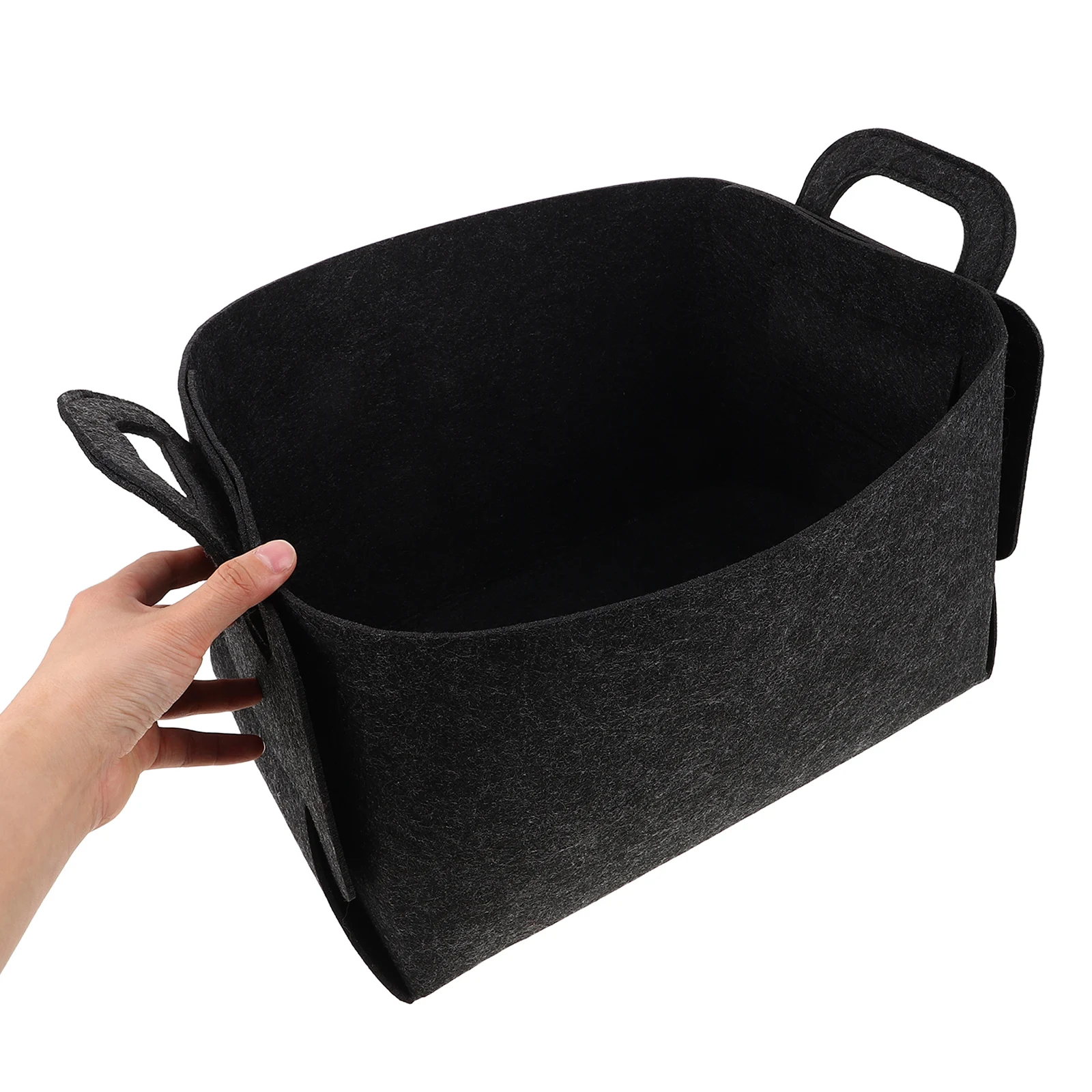 

Felt Storage Bag Camping Kitchen Utensils Picnic Organizer Dirty Clothes Cutlery Bags with Handles Stuff Sack Shopping Cookware