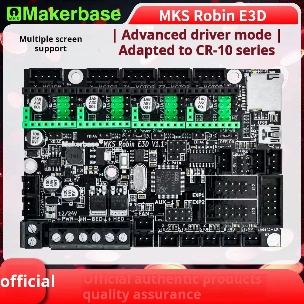 Makerbase MKS Robin E3D 3D printer motherboard CR-10 Ender3/VORON V0.1