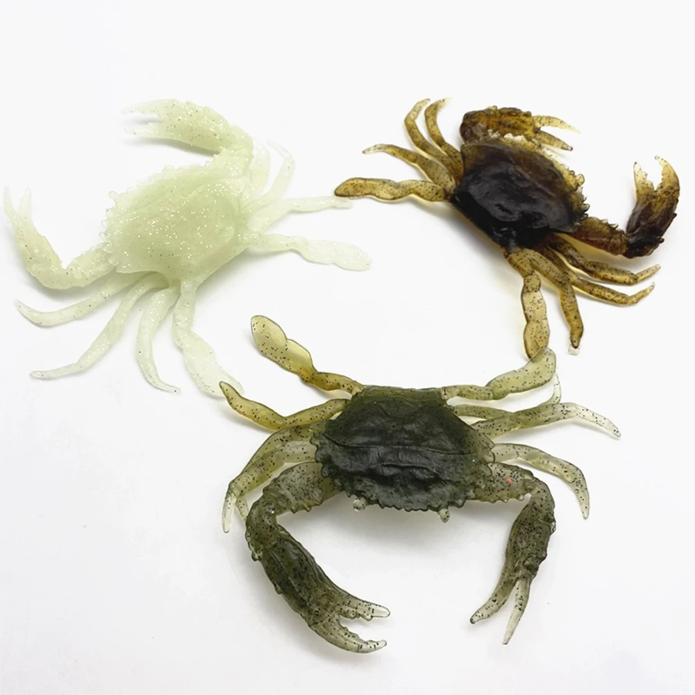 

Useful High Quality Hot Sales New Crab Soft Lure Fishing 3D Sea Fishing Equipment 125mm Accessories Artificial