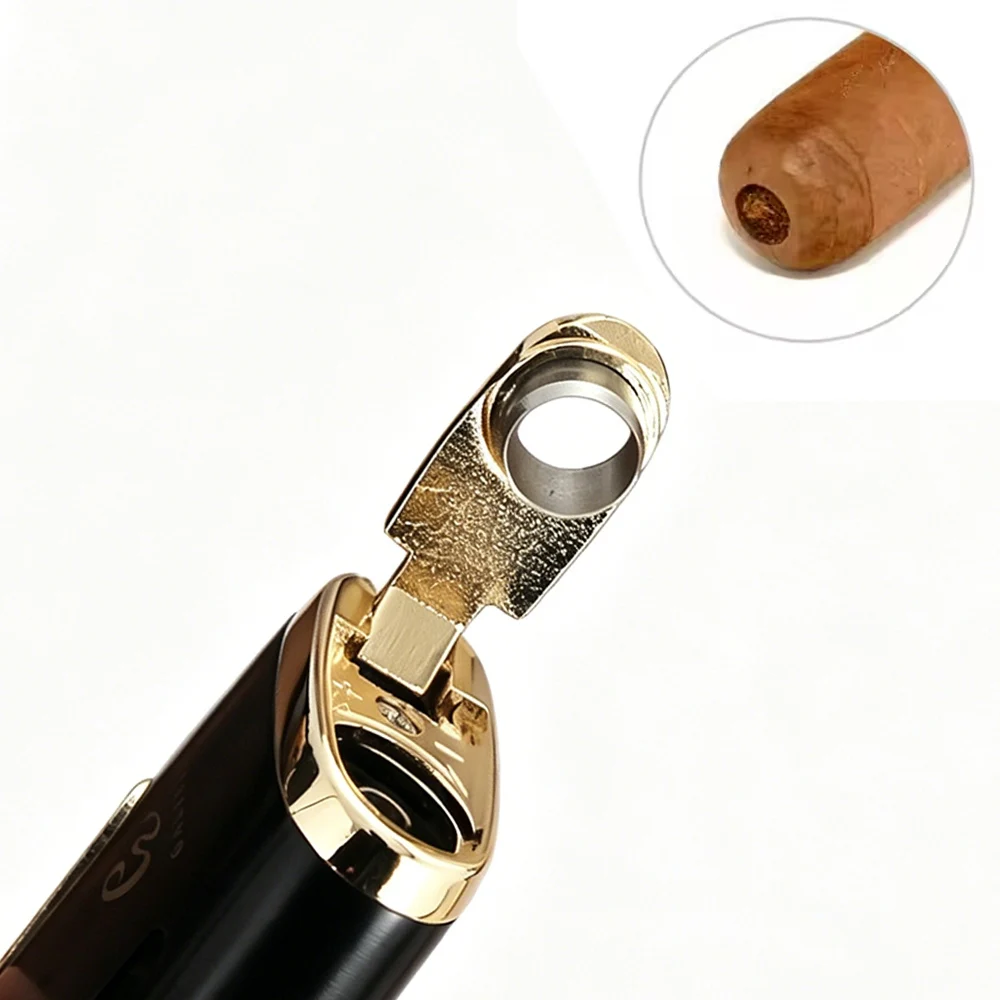Mini Torch Lighter Pocket Cigar Lighter 2 Jet Butane Gas Cigarette Flame Lighters Cigar No Gift Box