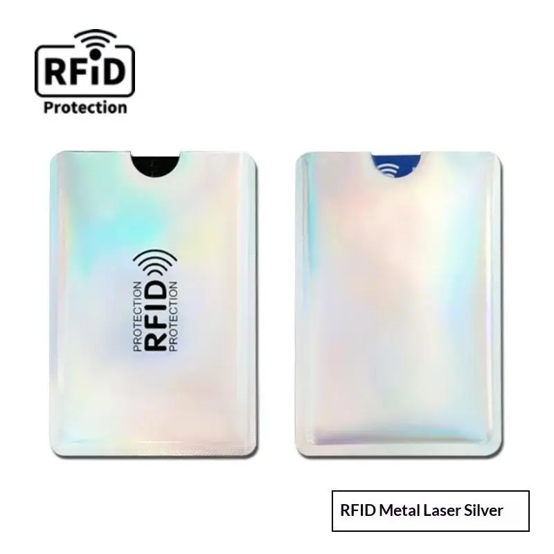 RFID-Kartenhüllen Anti-Scan Anti-Magnet Aluminiumfolie Tragbarer Kreditkarten-Schutz – Detail 7